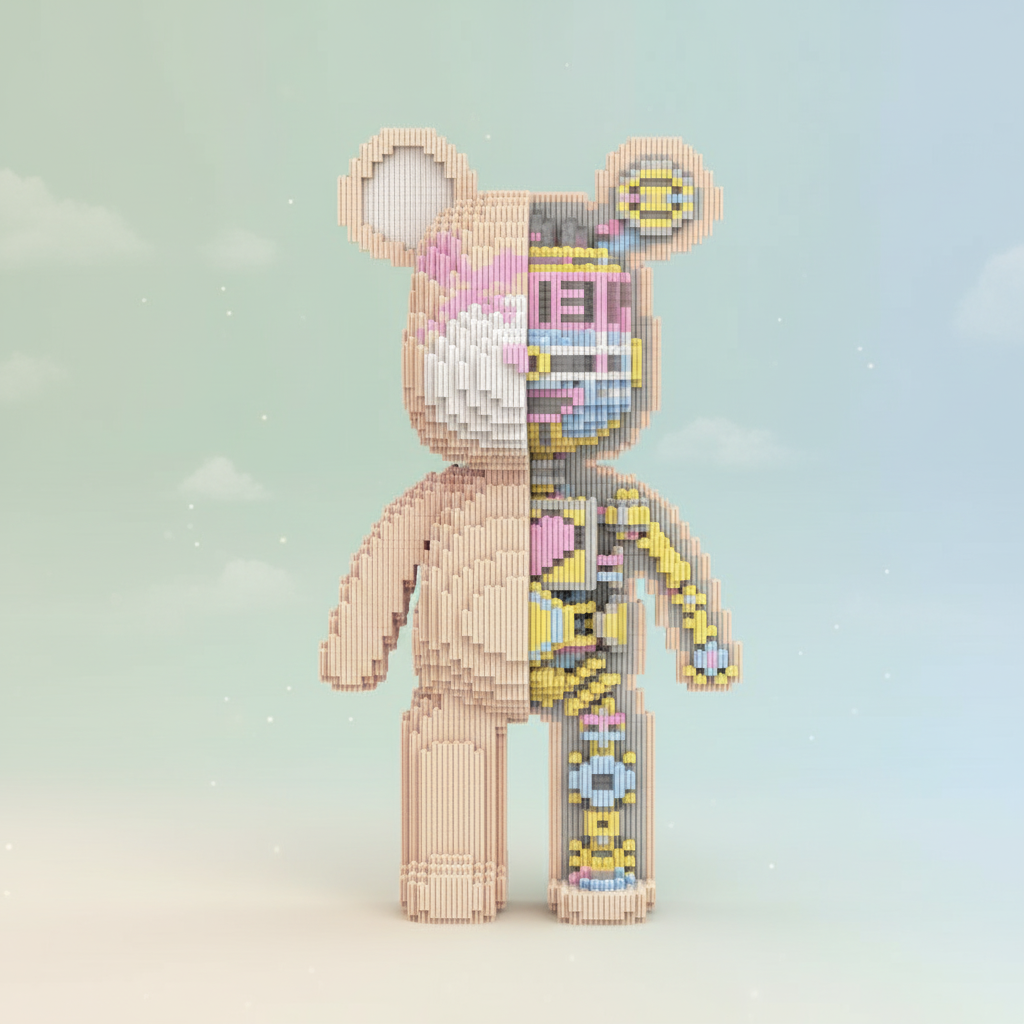 KlockoMiś™ Mechaniczny - XXL