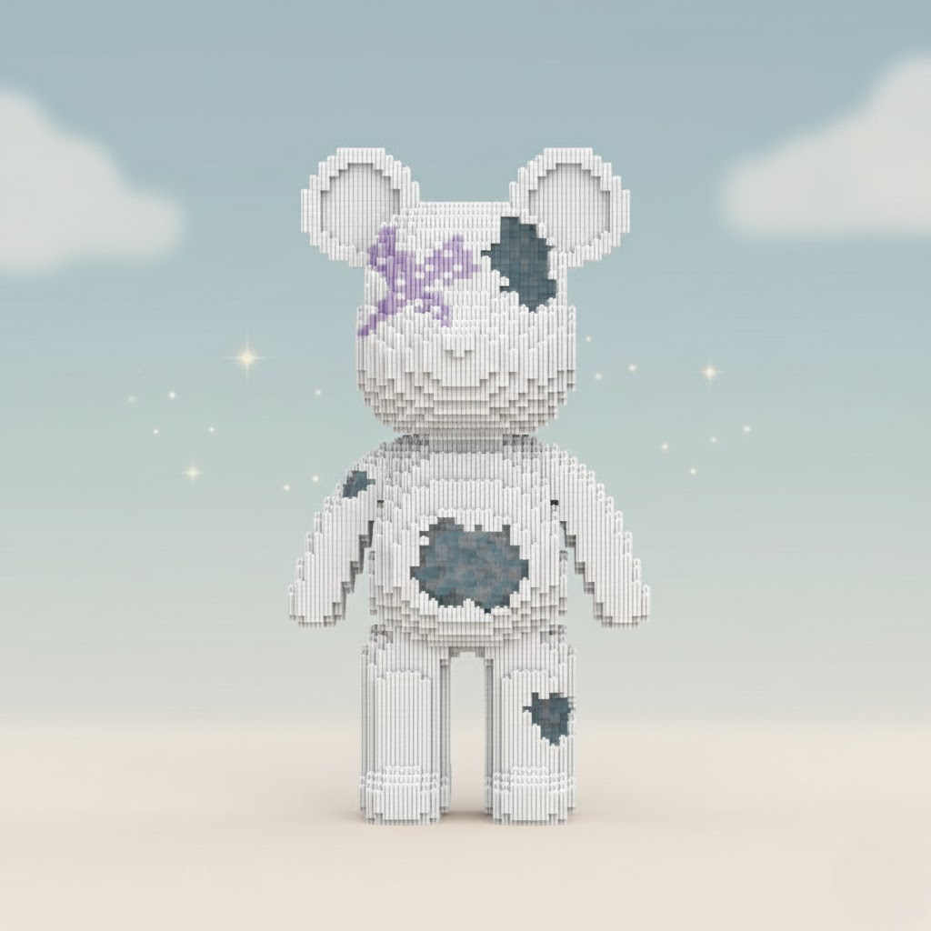 KlockoMiś™ Zimowy - XXL