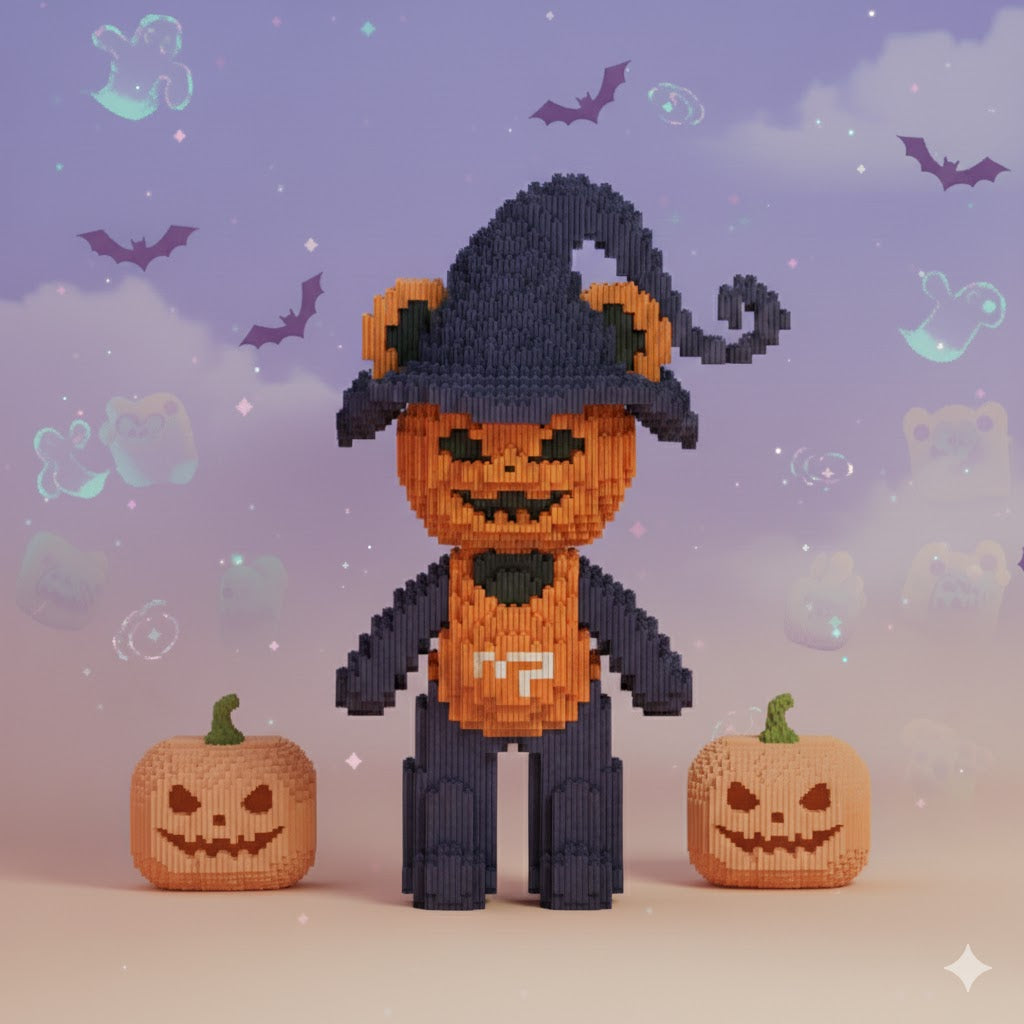 KlockoMiś™ Pumpkin Edition – Limited Edition