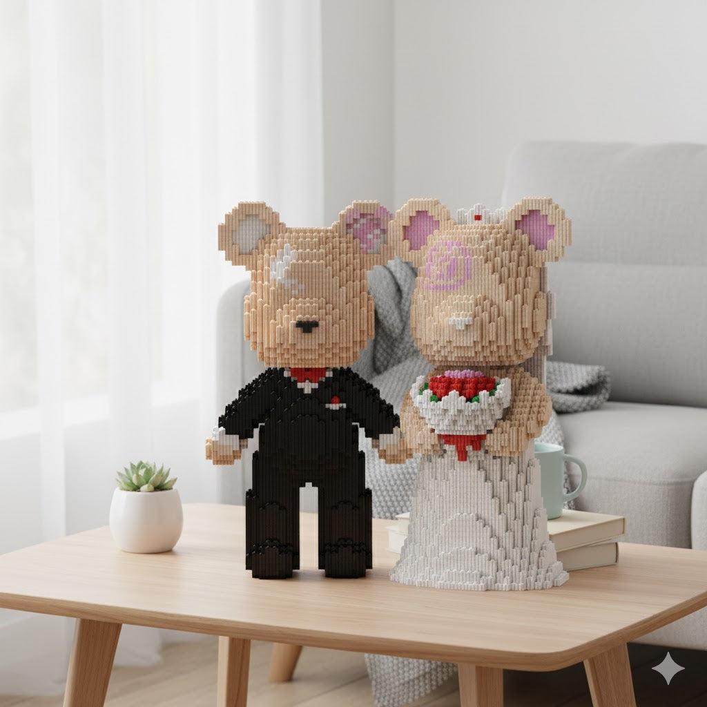 KlockoMiś™ Para Ślubna