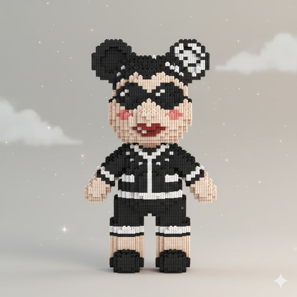 KlockoMiś™ Czarny Okular