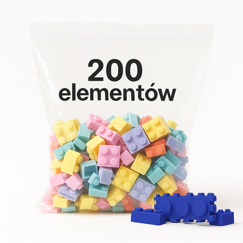Zestaw 200 zapasowych klocków