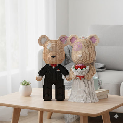 KlockoMiś™ Para Ślubna