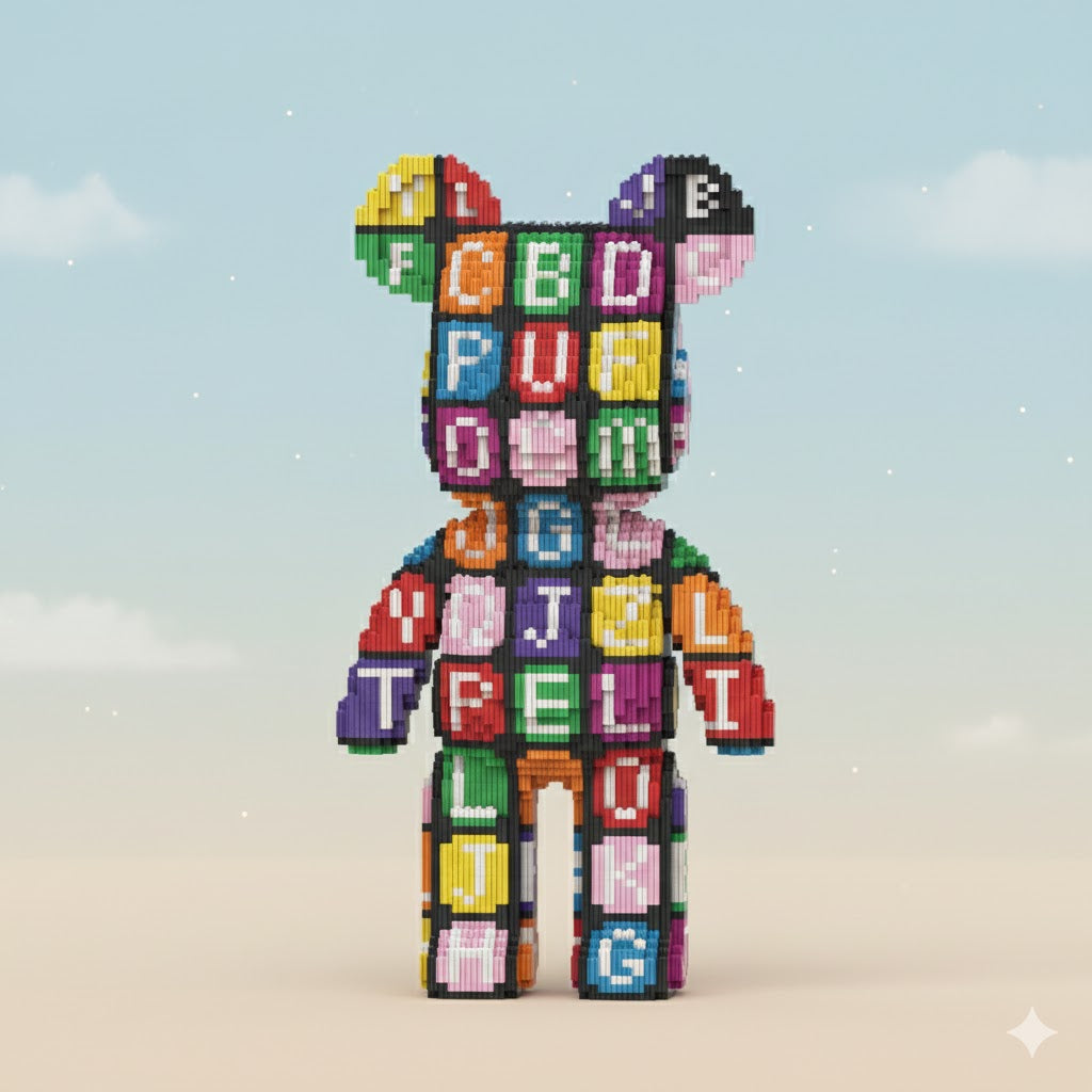 KlockoMiś™ Alfabet – XXL