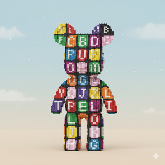 KlockoMiś™ Alfabet – XXL